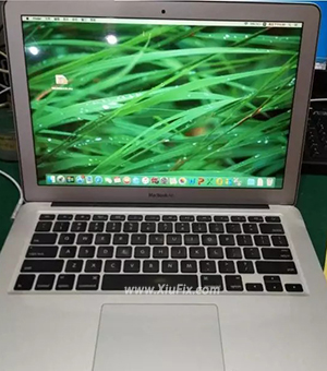 apple macbook air a1369 laptop with running slow darkness screen and cant power on problem